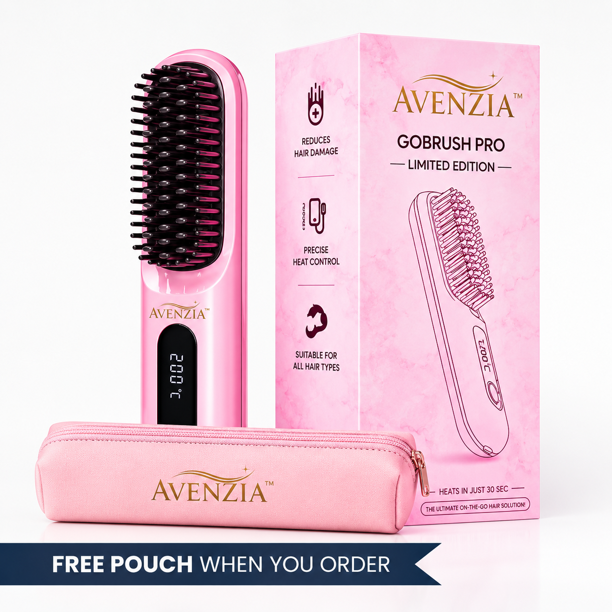 AVENZIA™ Smooth, styled hair in under 5 minutes