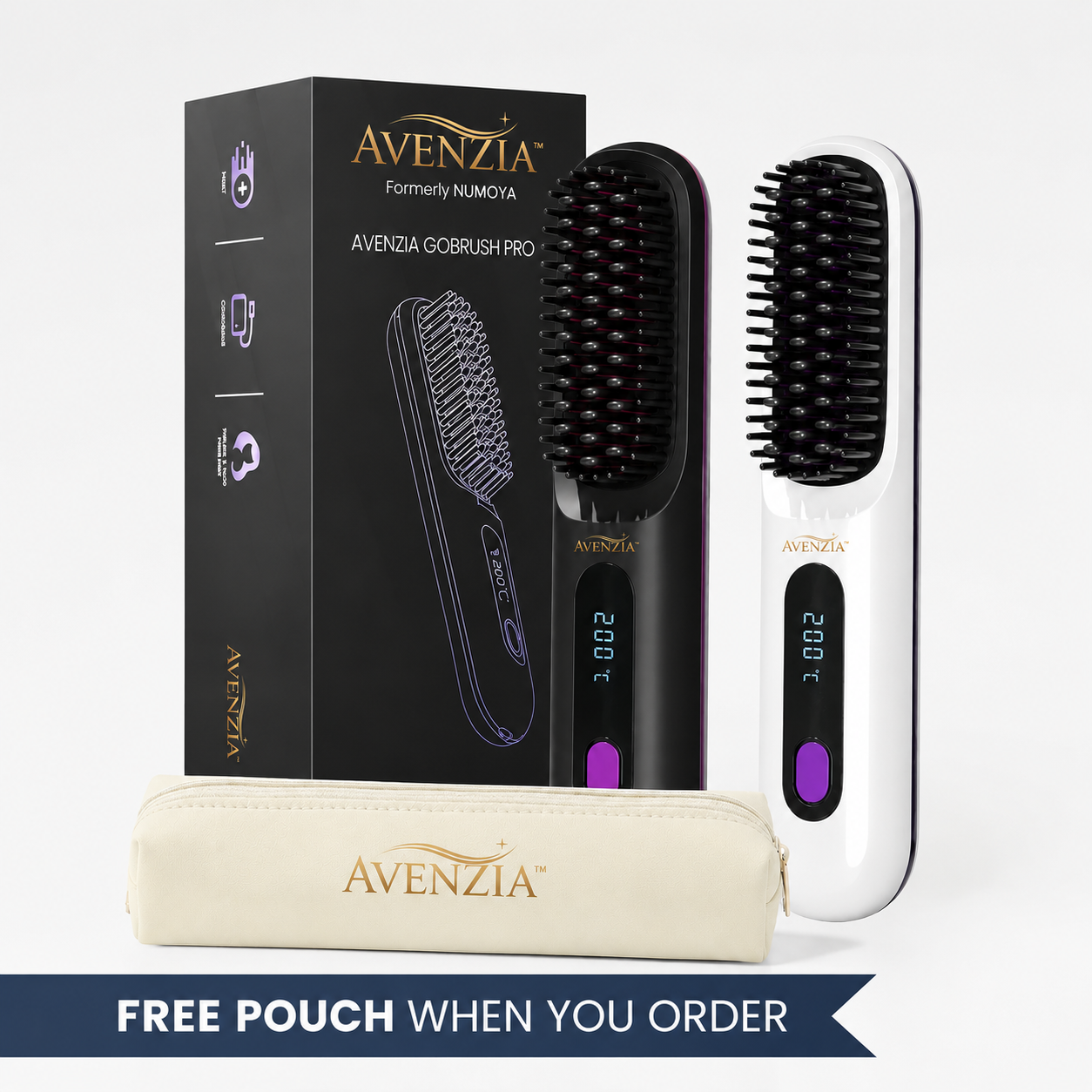 AVENZIA™ Smooth, styled hair in under 5 minutes
